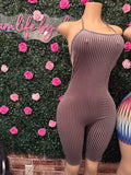 Sleeveless one piece